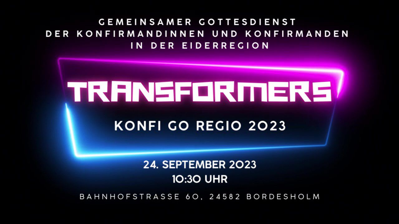 Plakat Konfi go Regio 2023
